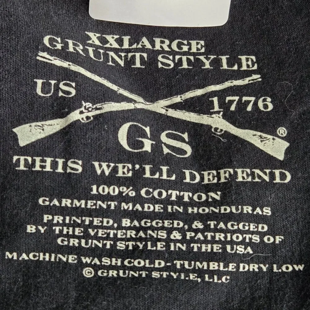 Grunt Style Men Shirt 2XL Black Beer Me St. Patrick‎ Graphic Print Short Sleeve